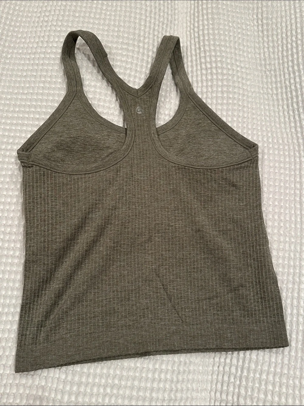 Ribbed Racerback Tank Top - Picture 6 of 6